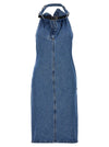 Coperni Belt Halter Neck Dress