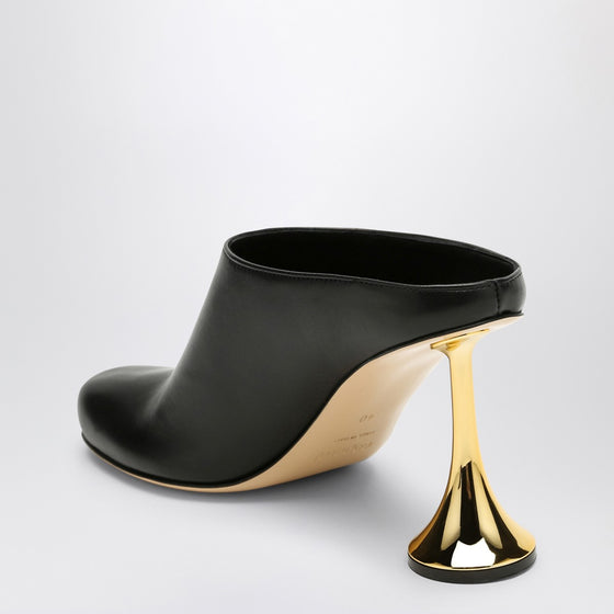Coperni Orchestra Closed Mule Heel in black leather