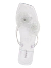 Coperni Silicone Flower Flat Sandals