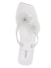 Coperni Silicone Flower Flat Sandals