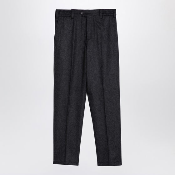 PT Torino Rebel grey wool trousers