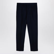  PT Torino Rebel navy virgin wool trousers