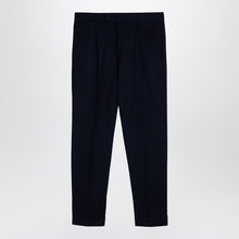  PT Torino Rebel navy virgin wool trousers