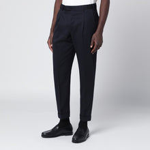  PT Torino Navy blue wool trousers