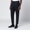 PT Torino Navy blue wool trousers