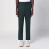 PT Torino Dark green cotton trousers
