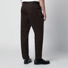 PT Torino Brown cotton-blend trousers