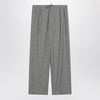 LouLou De Saison Gray wide pants with drawstring