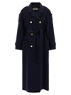 Elisabetta Franchi Double-breasted Belted Coat
