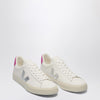 VEJA Campo sneaker in white, silver and purple leather