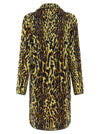 Marni Animalier Jacquard Wool Coat
