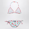 MC2 Saint Barth Cris bikini with Vichy and cherries pattern