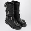 Dolce & Gabbana Dolce&Gabbana Black leather boots with straps
