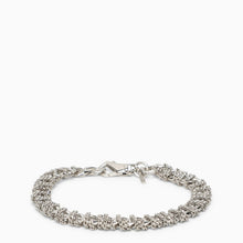  Emanuele Bicocchi Silver 925 intricate chain bracelet