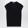 S Max Mara Navy blue wool vest