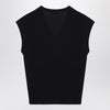 S Max Mara Navy blue wool vest