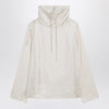 Loulou Studio Ivory Cyna silk blouse