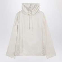  Loulou Studio Ivory Cyna silk blouse