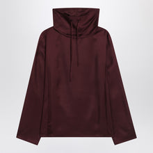  LouLou De Saison Plum Cyna silk blouse