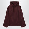 Loulou Studio Plum Cyna silk blouse