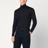 Drumohr Charcoal wool turtleneck sweater