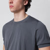 Drumohr Grey cotton crewneck sweater