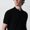 Drumohr Black polo shirt in cotton
