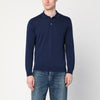 Drumohr Blue cotton polo shirt