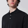 Drumohr Navy blue cotton polo shirt