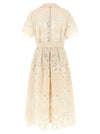 Elie Saab Carving Embroidery Dress