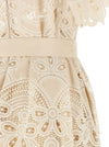 Elie Saab Carving Embroidery Dress