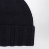 Drumohr Navy blue cashmere beret