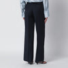 P.A.R.O.S.H. Blue viscose trousers