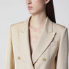 P.A.R.O.S.H. Champagne double-breasted jacket