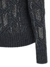 Ermanno Scervino Crystal Braid Sweater