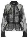 Ermanno Scervino Silk And Lace Shirt