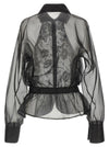 Ermanno Scervino Silk And Lace Shirt