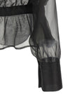Ermanno Scervino Silk And Lace Shirt