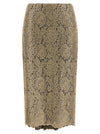 Ermanno Scervino Embroidered Tulle Skirt