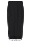 Ermanno Scervino Lace Sheath Skirt