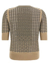Ermanno Scervino Check Knit With Crystals