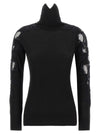 Ermanno Scervino High Neck With Lace Inserts