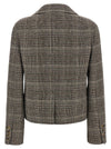 Ermanno Scervino Blazer Cropped Check