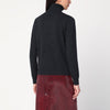 P.A.R.O.S.H. Grey turtleneck sweater in cashmere