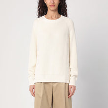  P.A.R.O.S.H. Sweater cream in cotton and cashmere