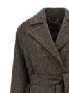 Kiton Chevron Wool Coat