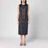 P.A.R.O.S.H. Blue lace midi dress