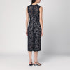 P.A.R.O.S.H. Blue lace midi dress