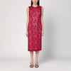 P.A.R.O.S.H. Red lace midi dress