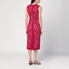 P.A.R.O.S.H. Red lace midi dress